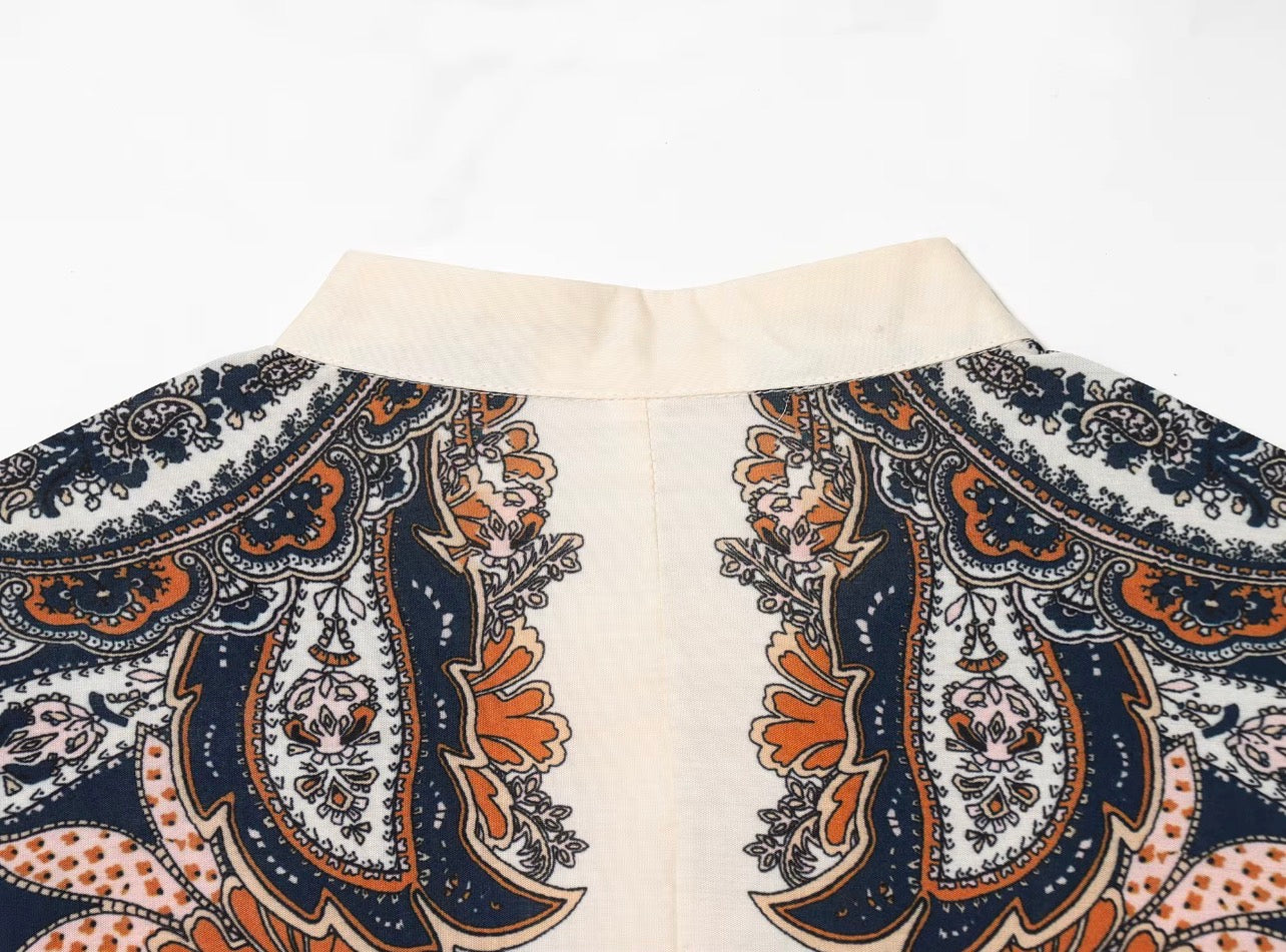 The Paisley Maxi Dress