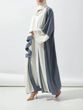 Colour Block Abaya