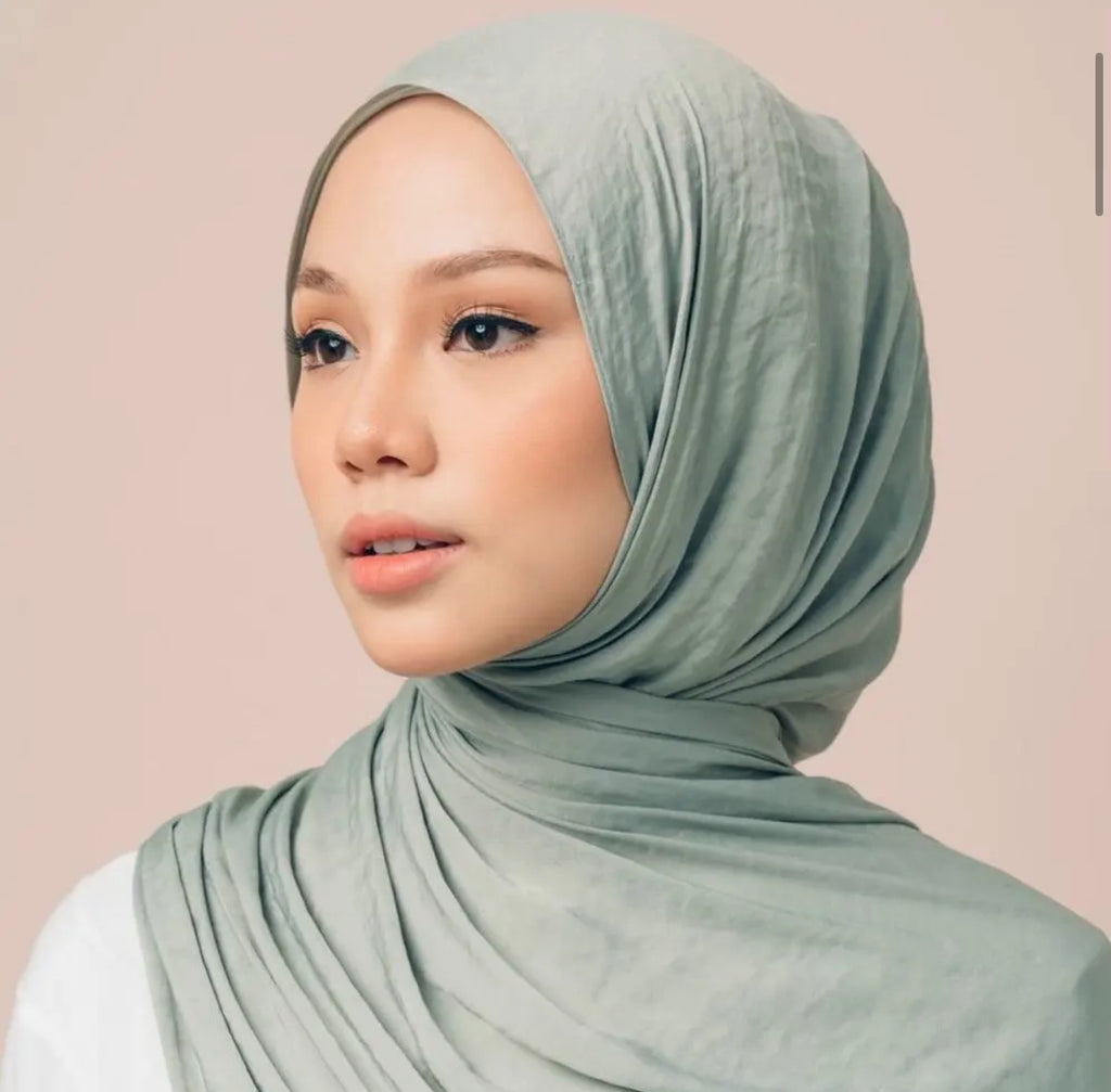 Velvet Satin Chiffon Hijab