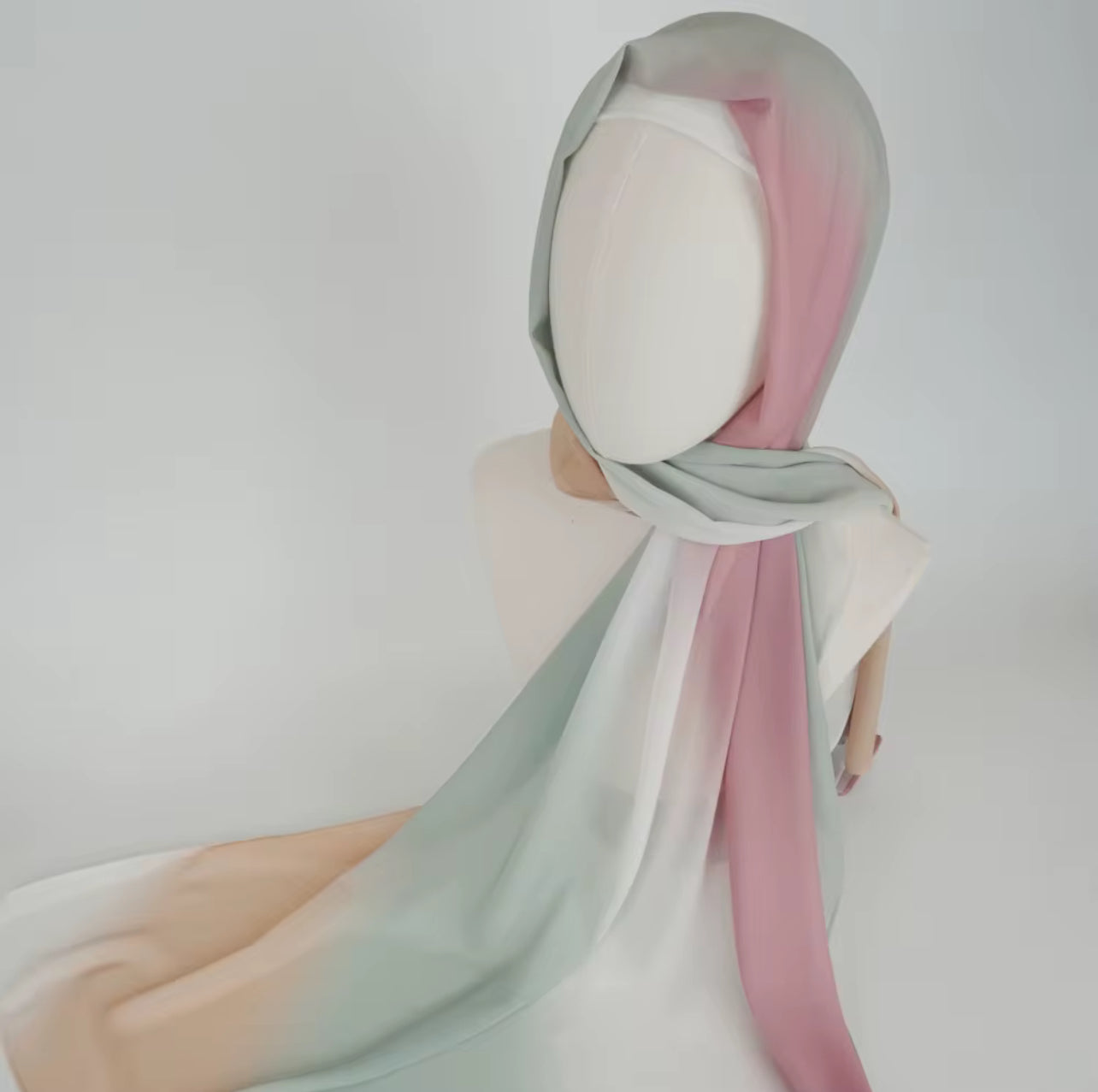 Ombre Chiffon Hijabs