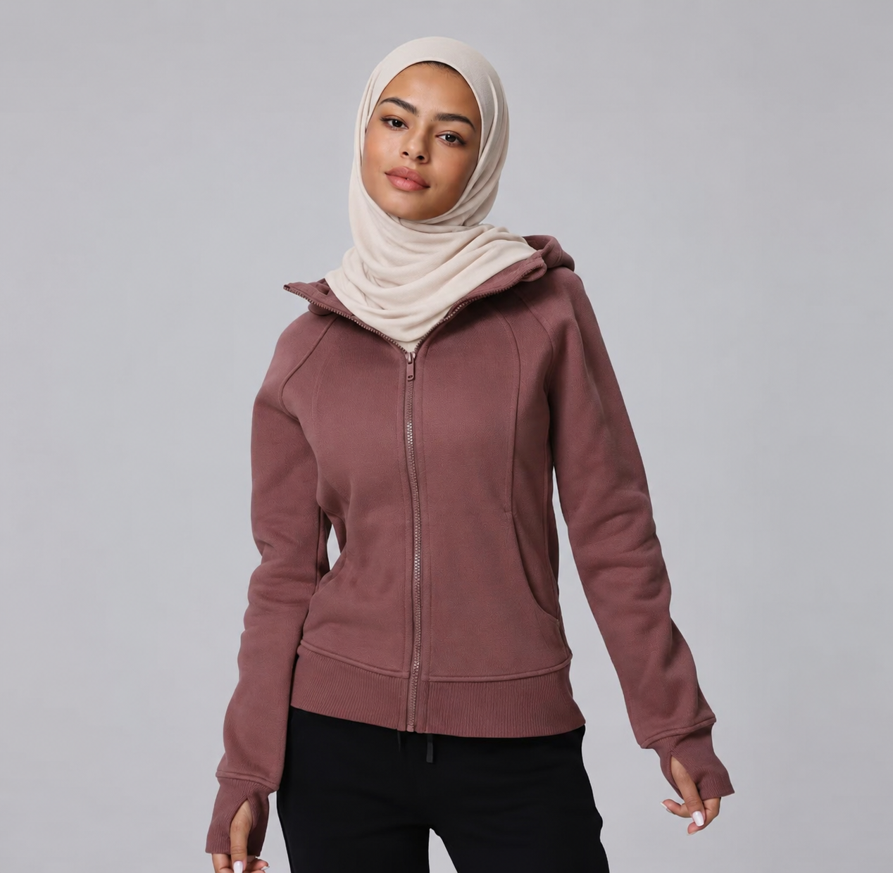 The Amal Zip Hoodie - Salam Fashion