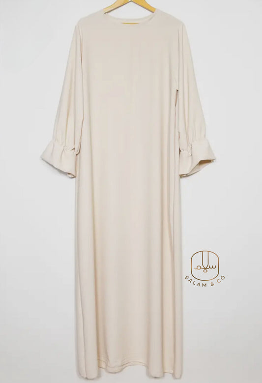Ruffle Sleeve Abaya - Madinah
