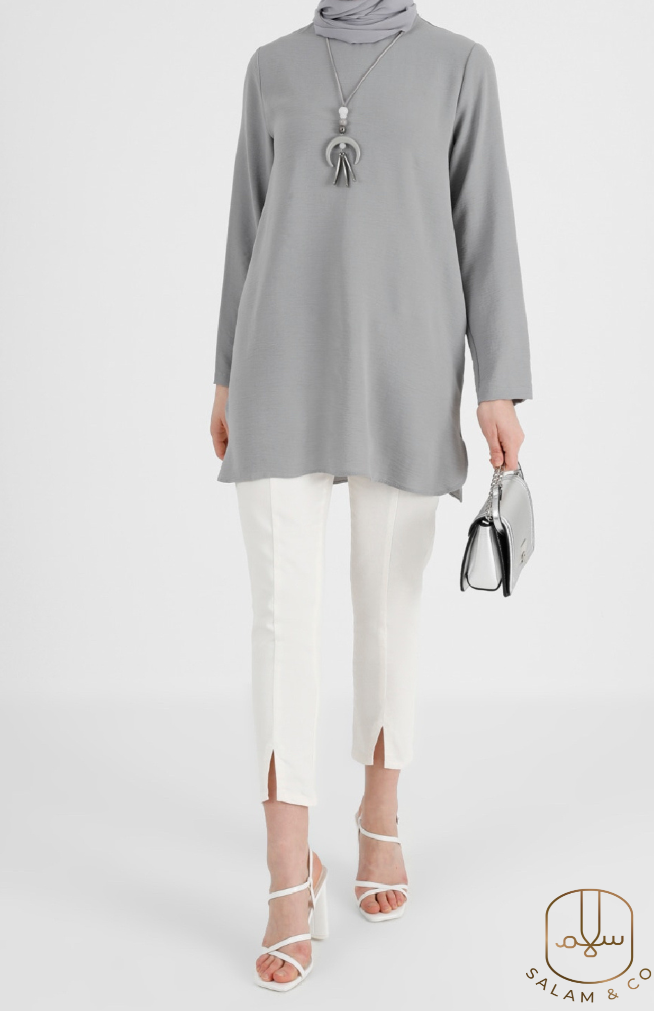 Lulu Gray Tunic