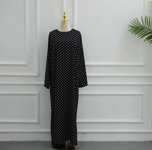 The Polka Dot Abaya - Salam Fashion