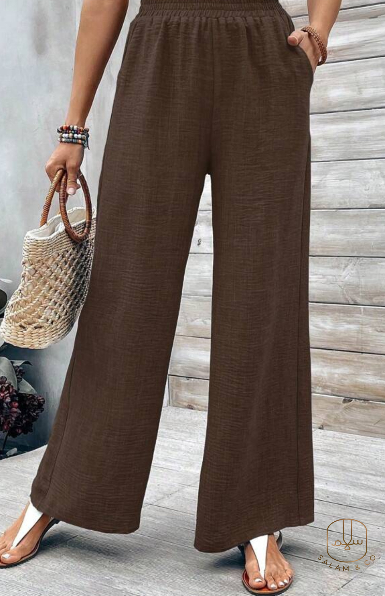 Elastic Waist Pants