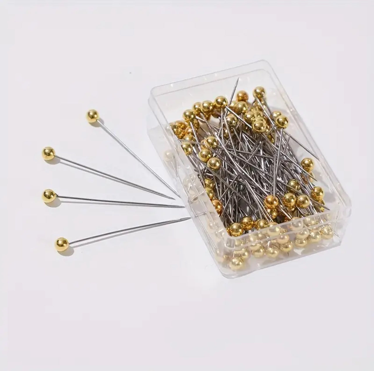 Hijab Pins | Straight Pins | 100 hijab pins box
