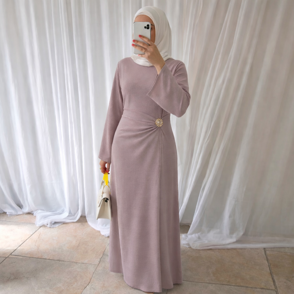 The Noor Draped Abaya - Salam Fashion