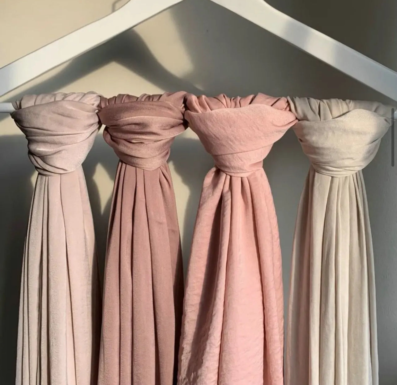 Velvet Satin Chiffon Hijab - Salam Fashion