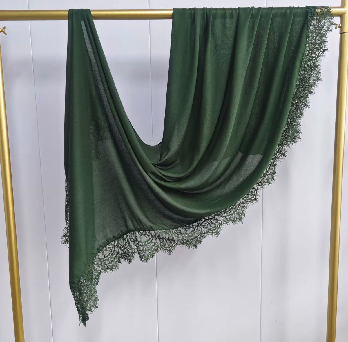 Lace Modal Hijab - Salam Fashion