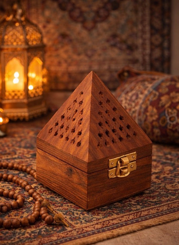 Wooden Bakhoor Burner - Salam Fashion