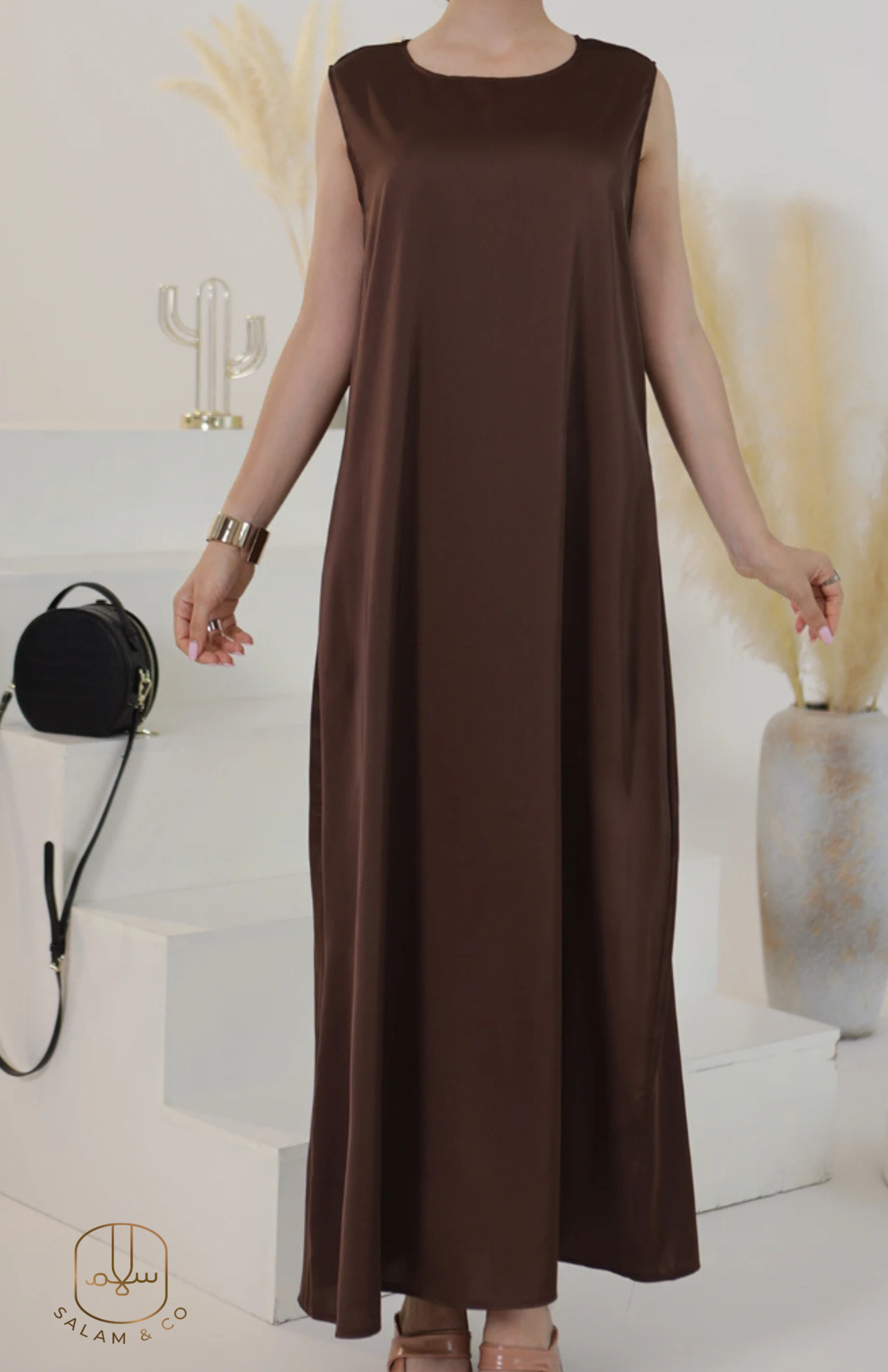 Satin Inner Abaya Slip