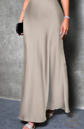 Satin Maxi Skirt - Salam Fashion