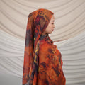 Printed Silk Chiffon - Salam Fashion