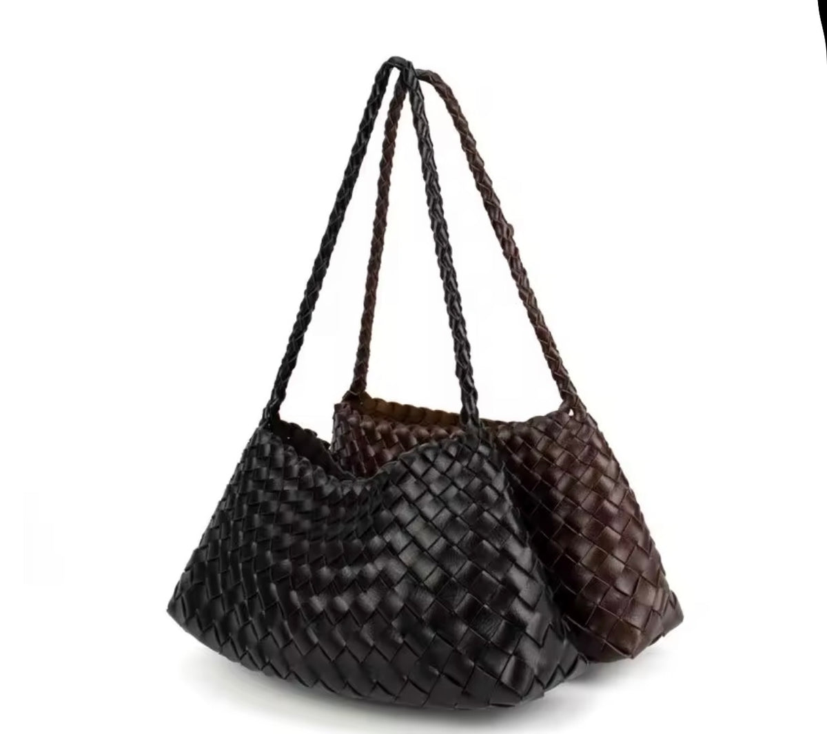 Nahla Woven Shoulder Bag