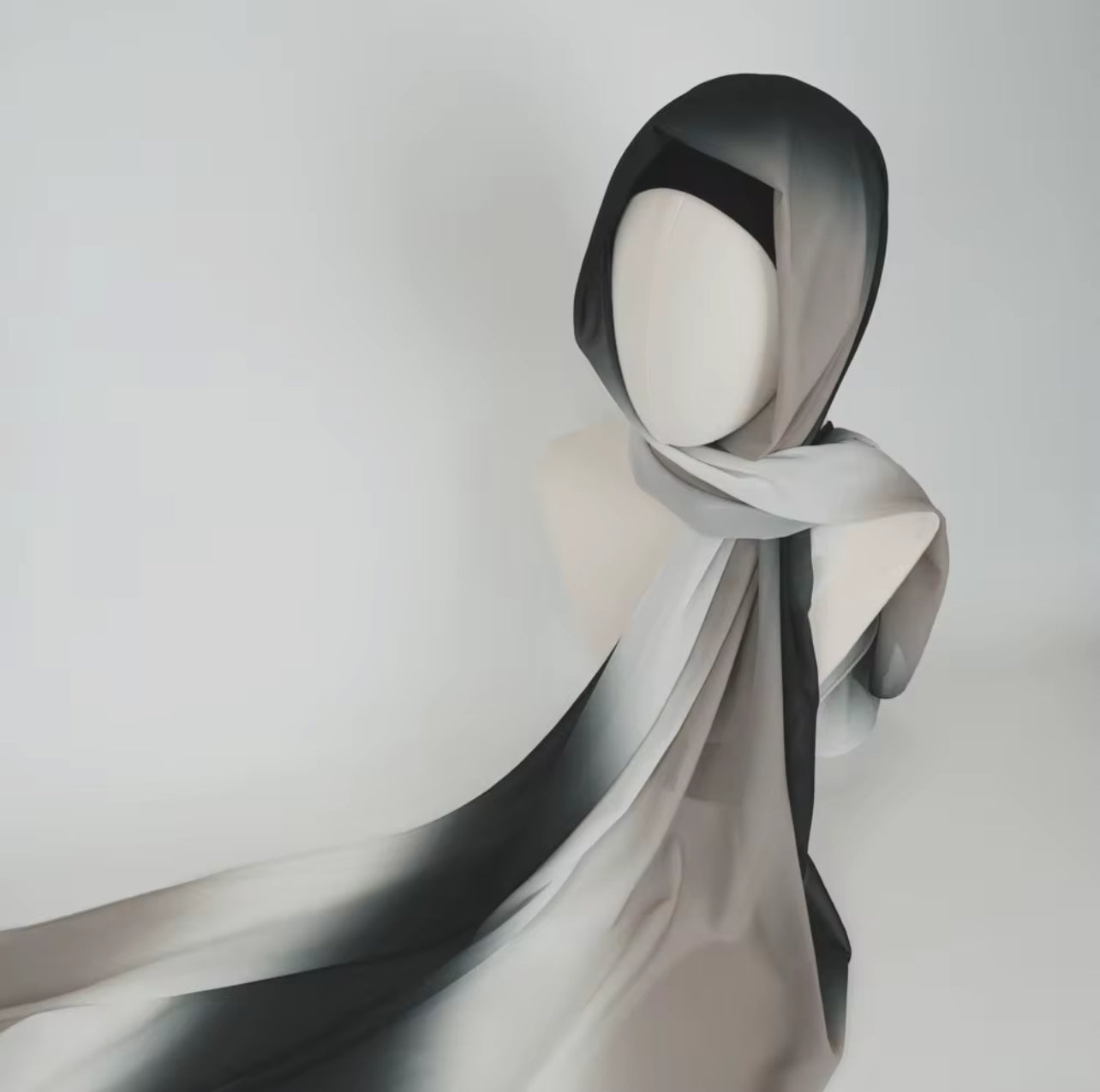 Ombre Chiffon Hijabs