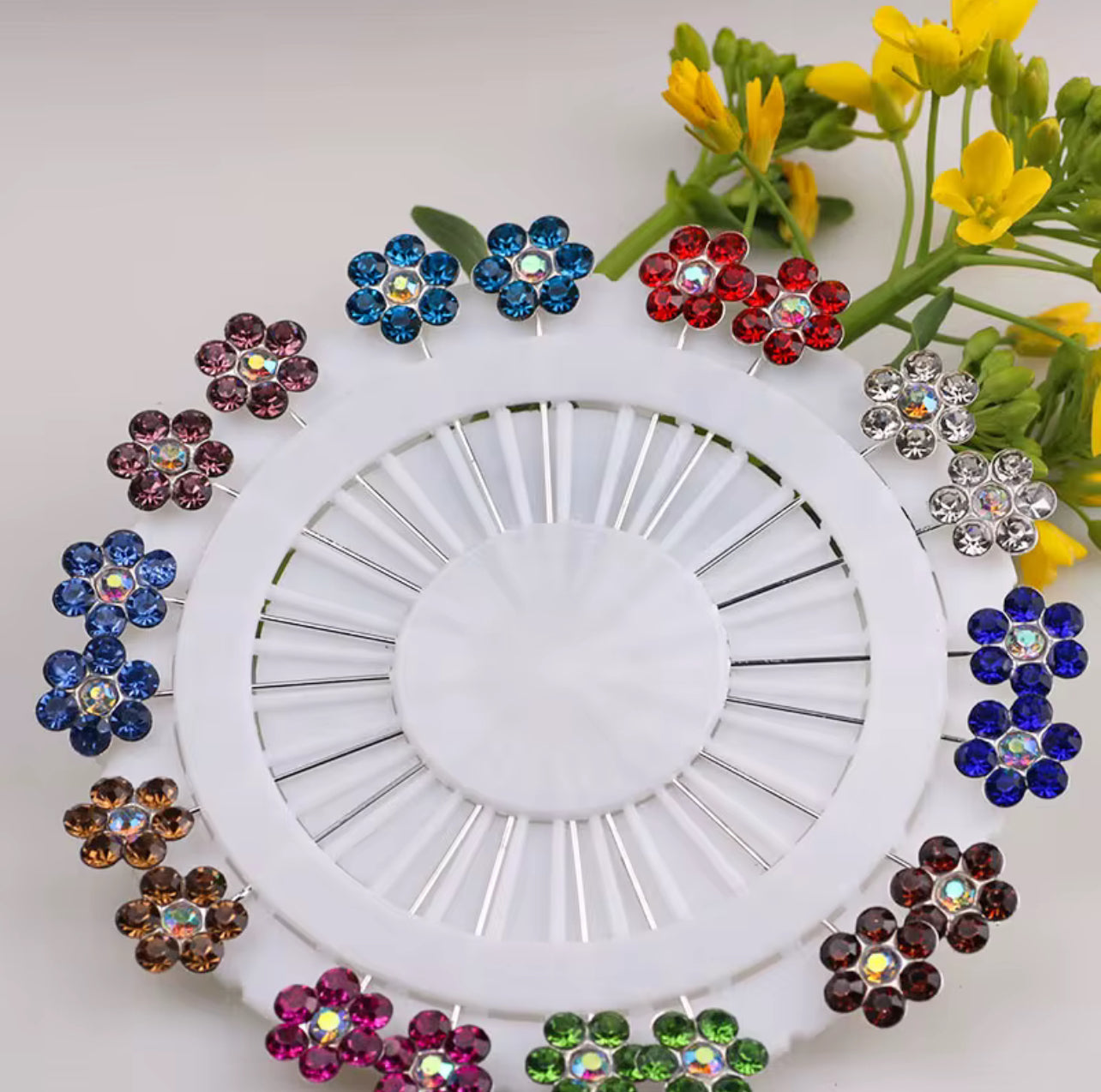 Floral Hijab Pins