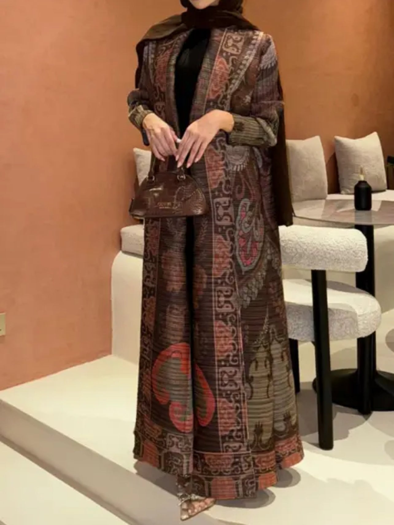 Emani Pleated Abaya