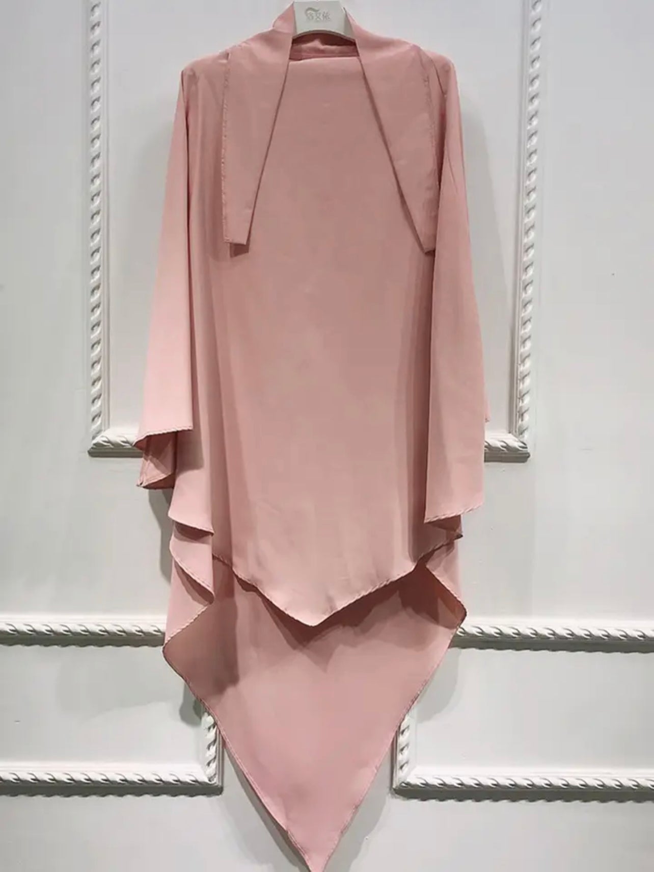 DIAMOND KHIMAR - PINK - Salam Fashion