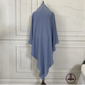 DIAMOND KHIMAR- SKY BLUE - Salam Fashion