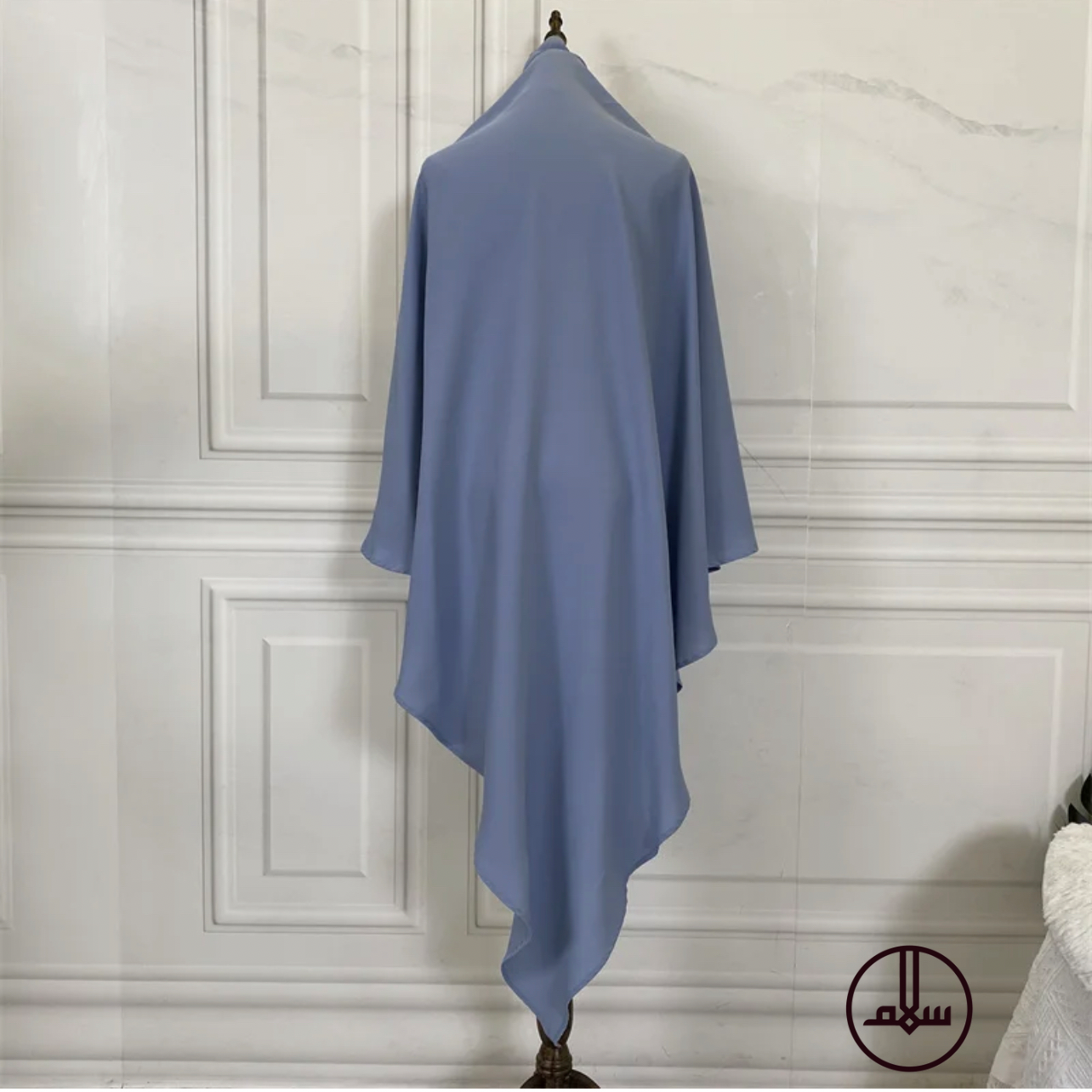 DIAMOND KHIMAR- SKY BLUE - Salam Fashion