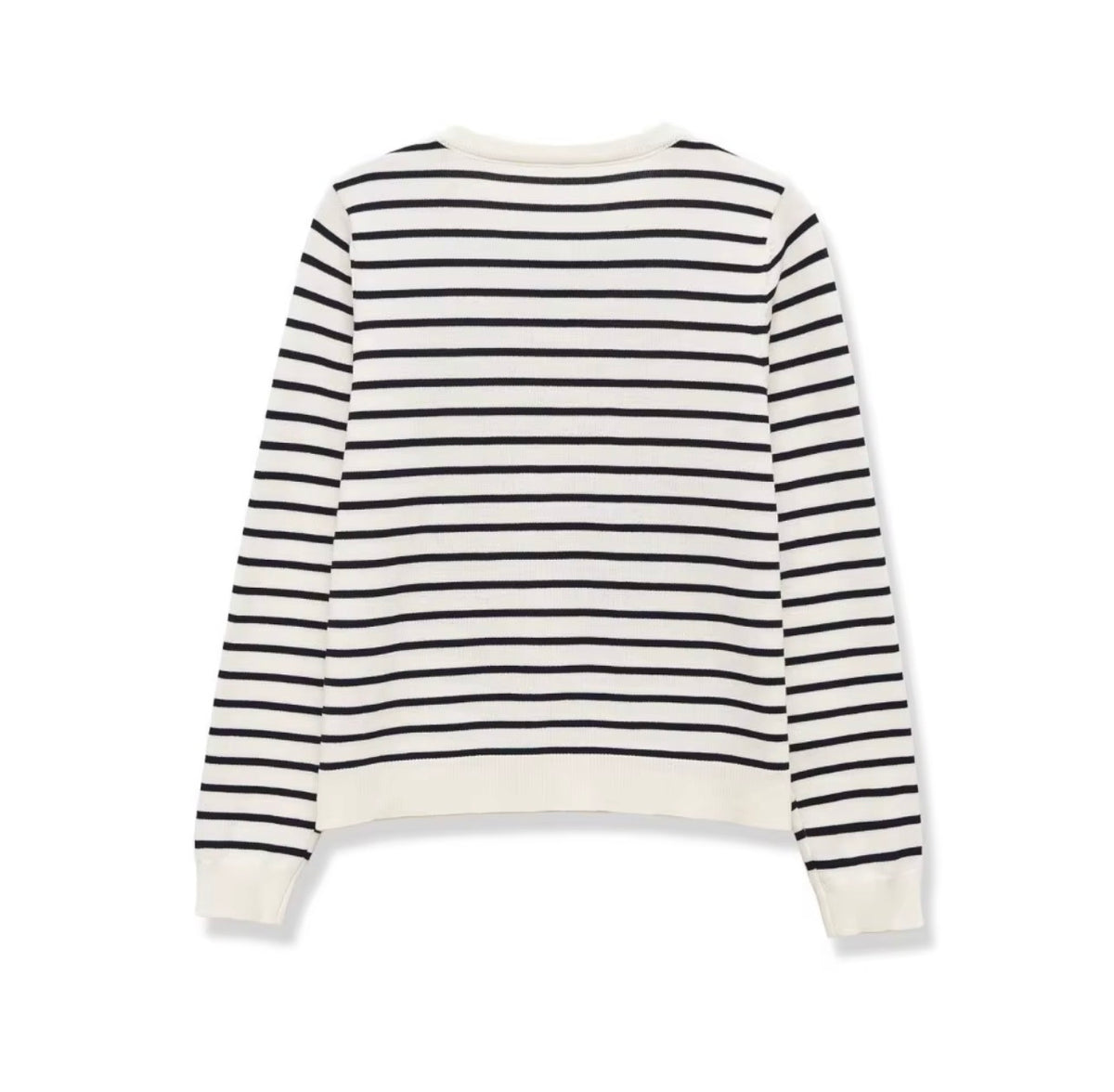 The Classic Stripe Knit Cardigan - Salam Fashion