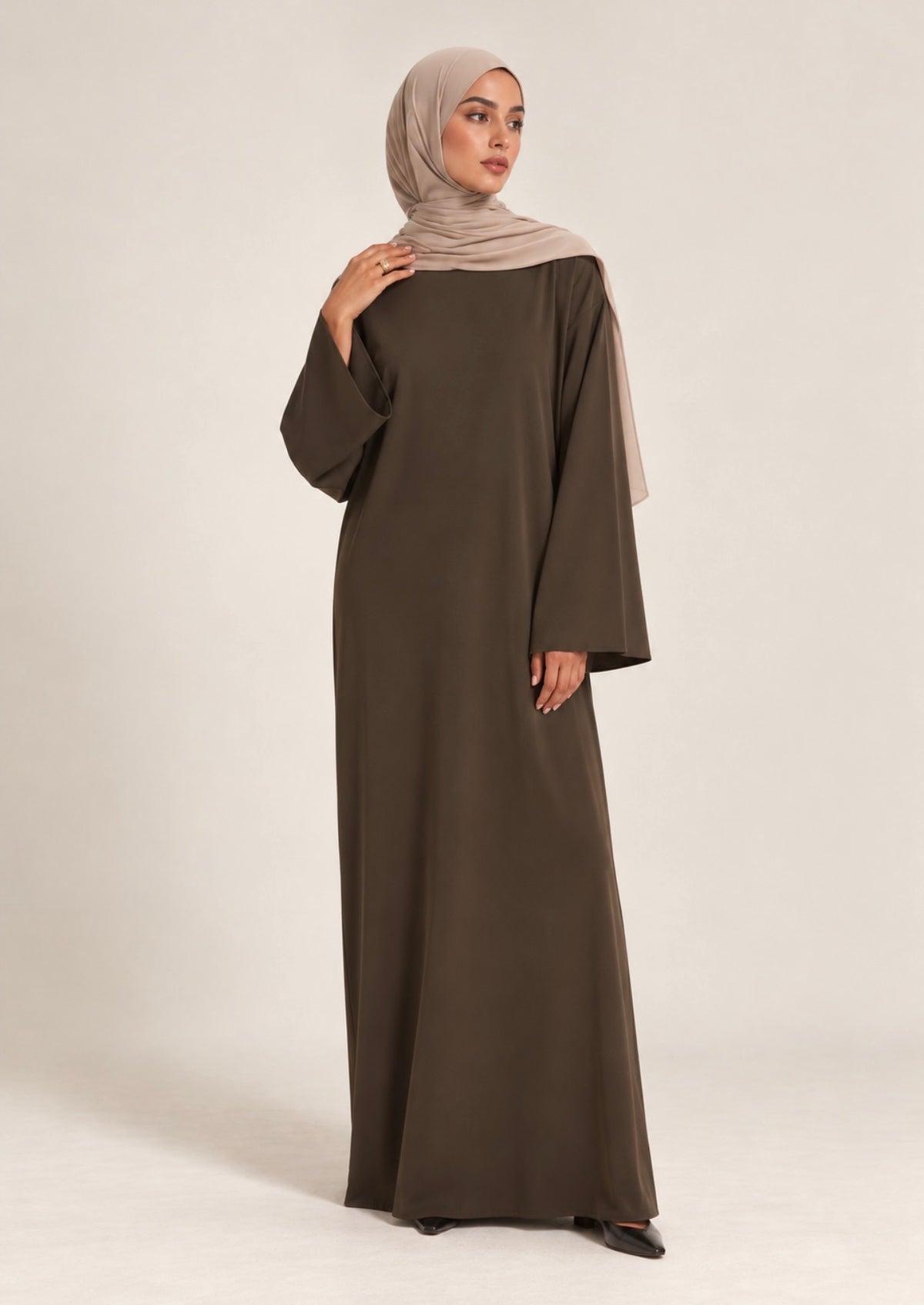 The Amira Essential Jersey Abaya