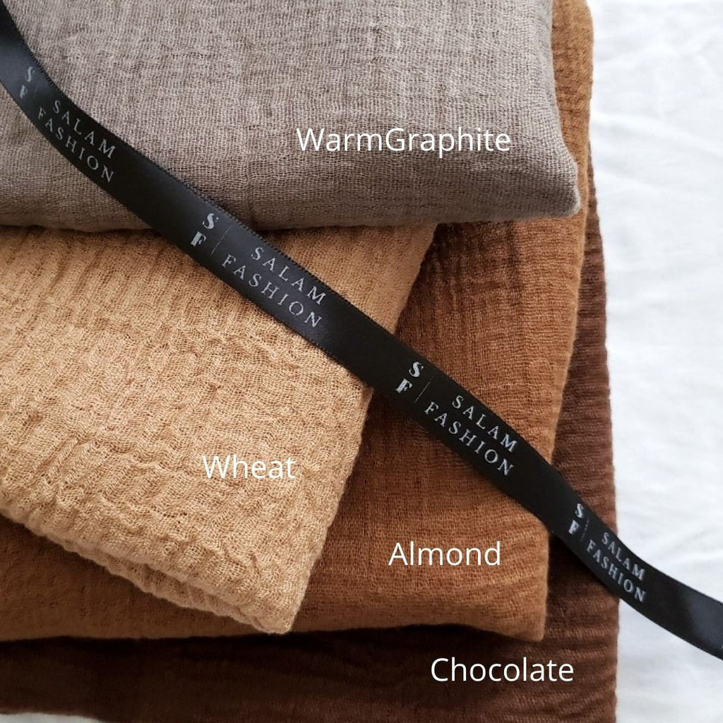 CUSTOM CRINKLE HIJAB BOX - 4 pack - Salam Fashion