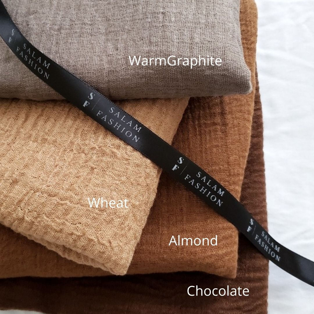 CUSTOM CRINKLE HIJAB BOX - 4 pack - Salam Fashion