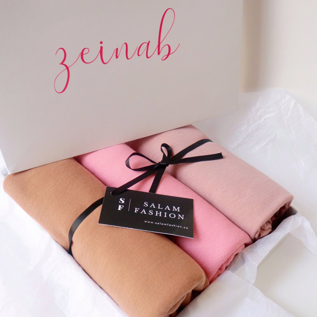Blushing Rose Jersey Gift Box - Salam Fashion