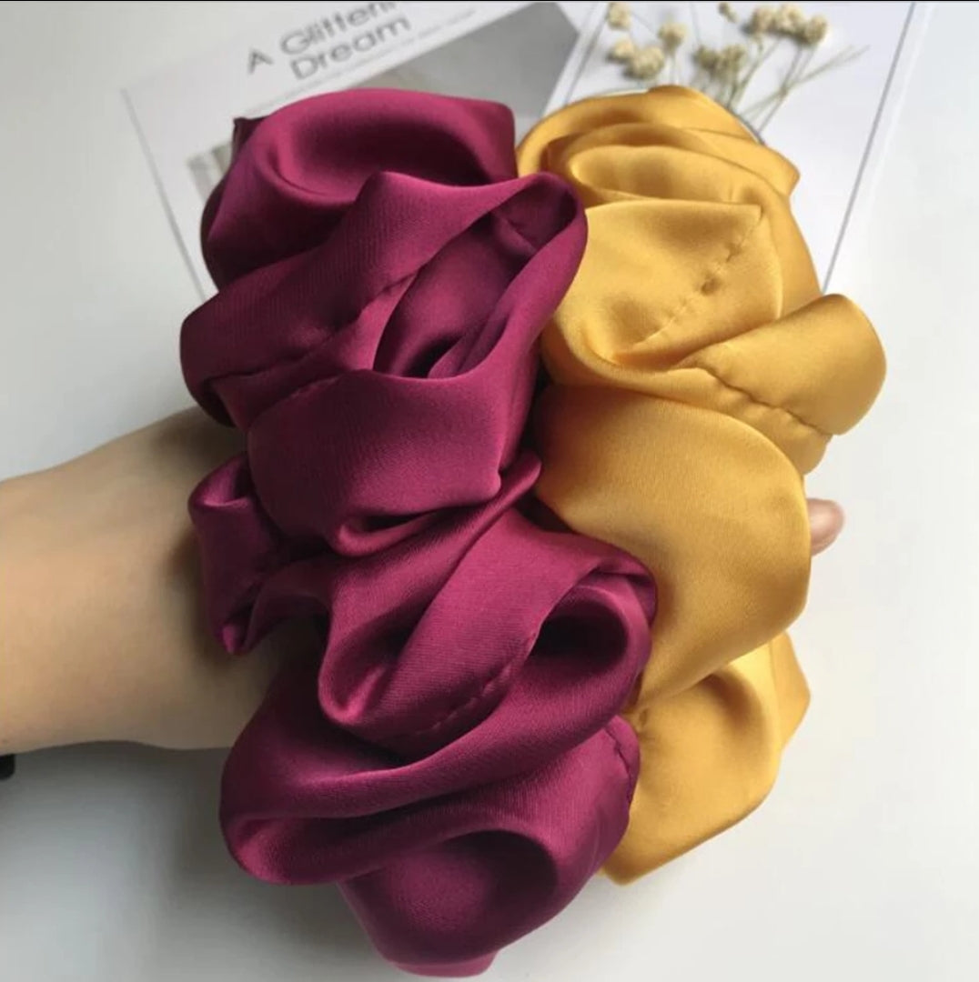 Silk Volumizing Hijab Scrunchie - Salam Fashion