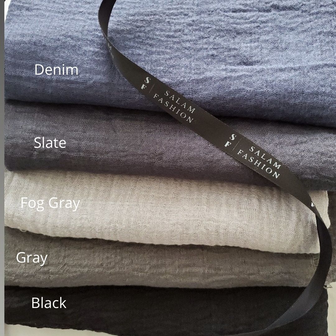 CUSTOM CRINKLE HIJAB BOX - 4 pack - Salam Fashion