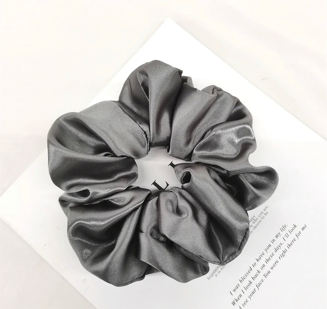 Silk Volumizing Hijab Scrunchie - Salam Fashion