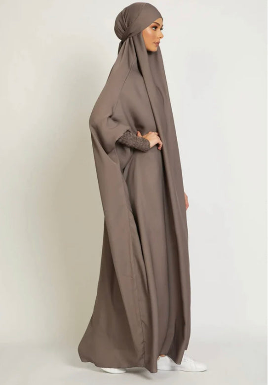 Amaya Jilbab - Taupe - Salam Fashion