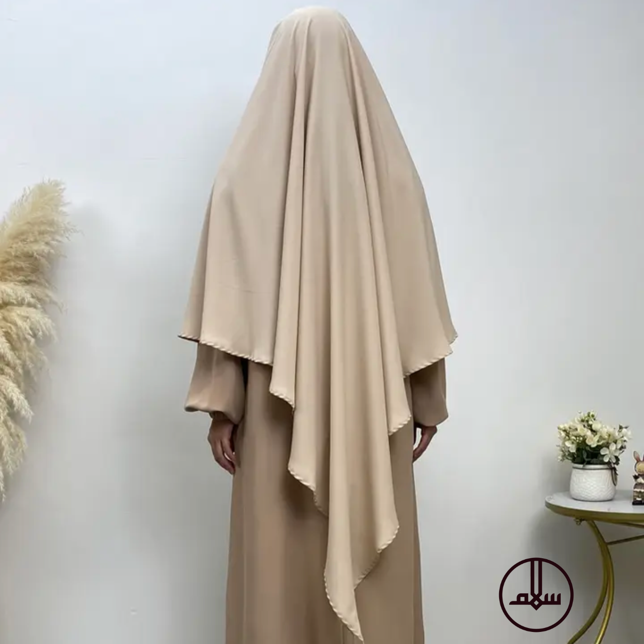 DIAMOND KHIMAR -TAN - Salam Fashion