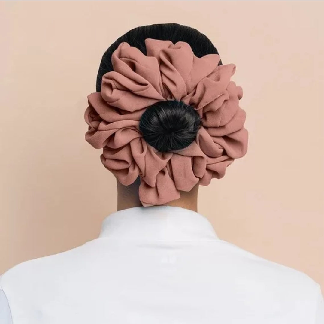 Silk Volumizing Hijab Scrunchie - Salam Fashion