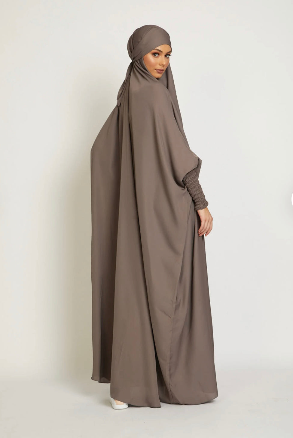 Amaya Jilbab - Taupe - Salam Fashion