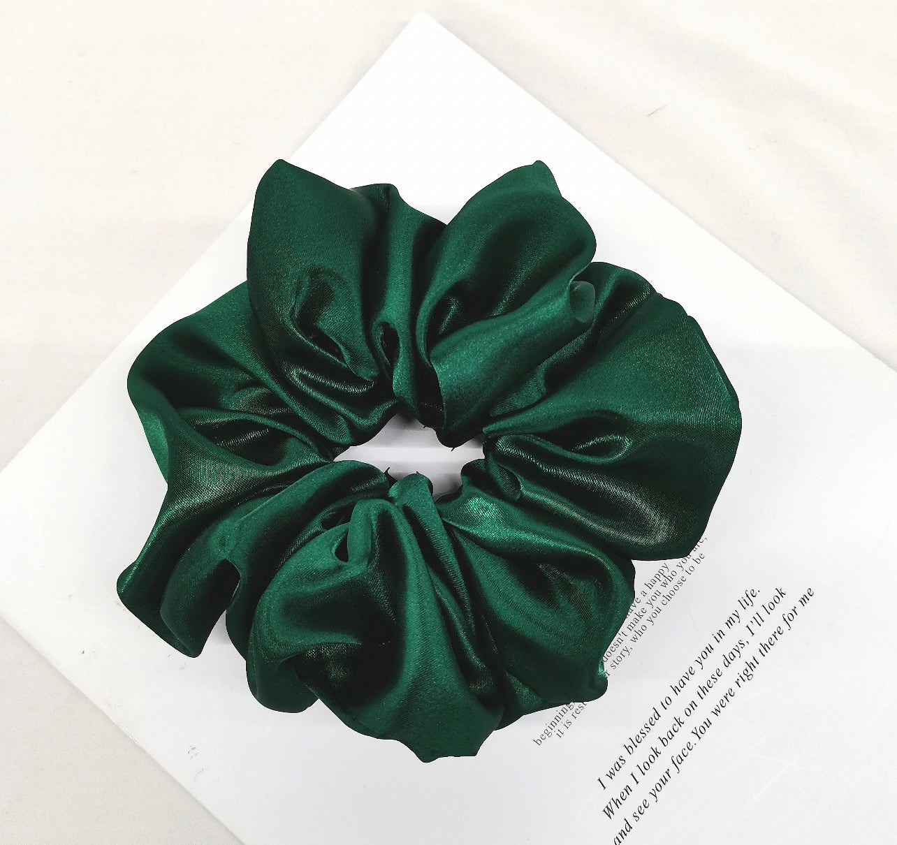 Silk Volumizing Hijab Scrunchie - Salam Fashion